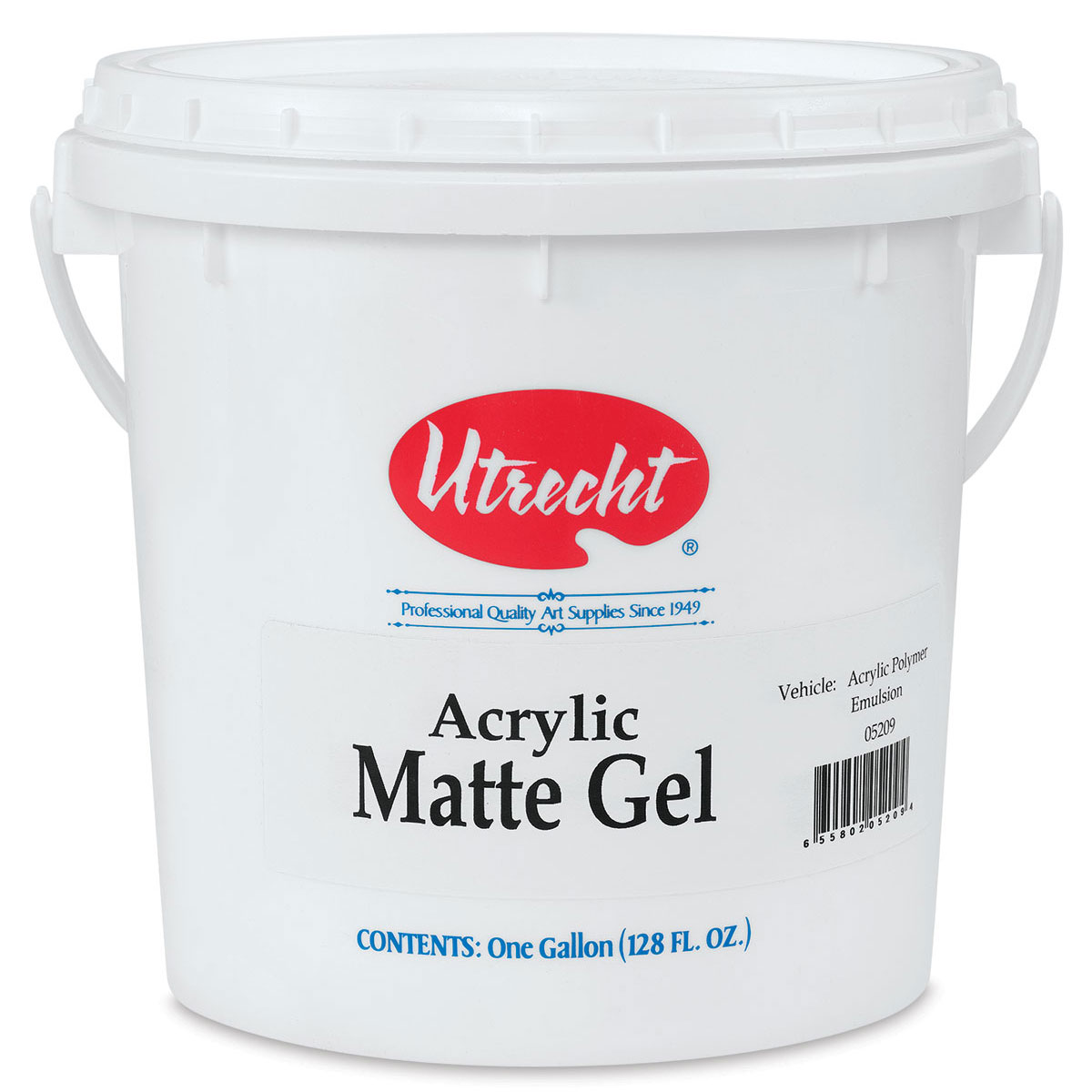 Utrecht Acrylic Medium - Gel Matte Medium, Gallon 